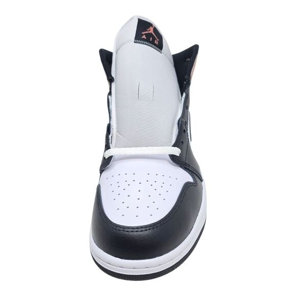 Nike Air Jordan 1 Mid White Black Rust Pink Basketball DQ8426-100 Men's Size 11 - Picture 4 of 7